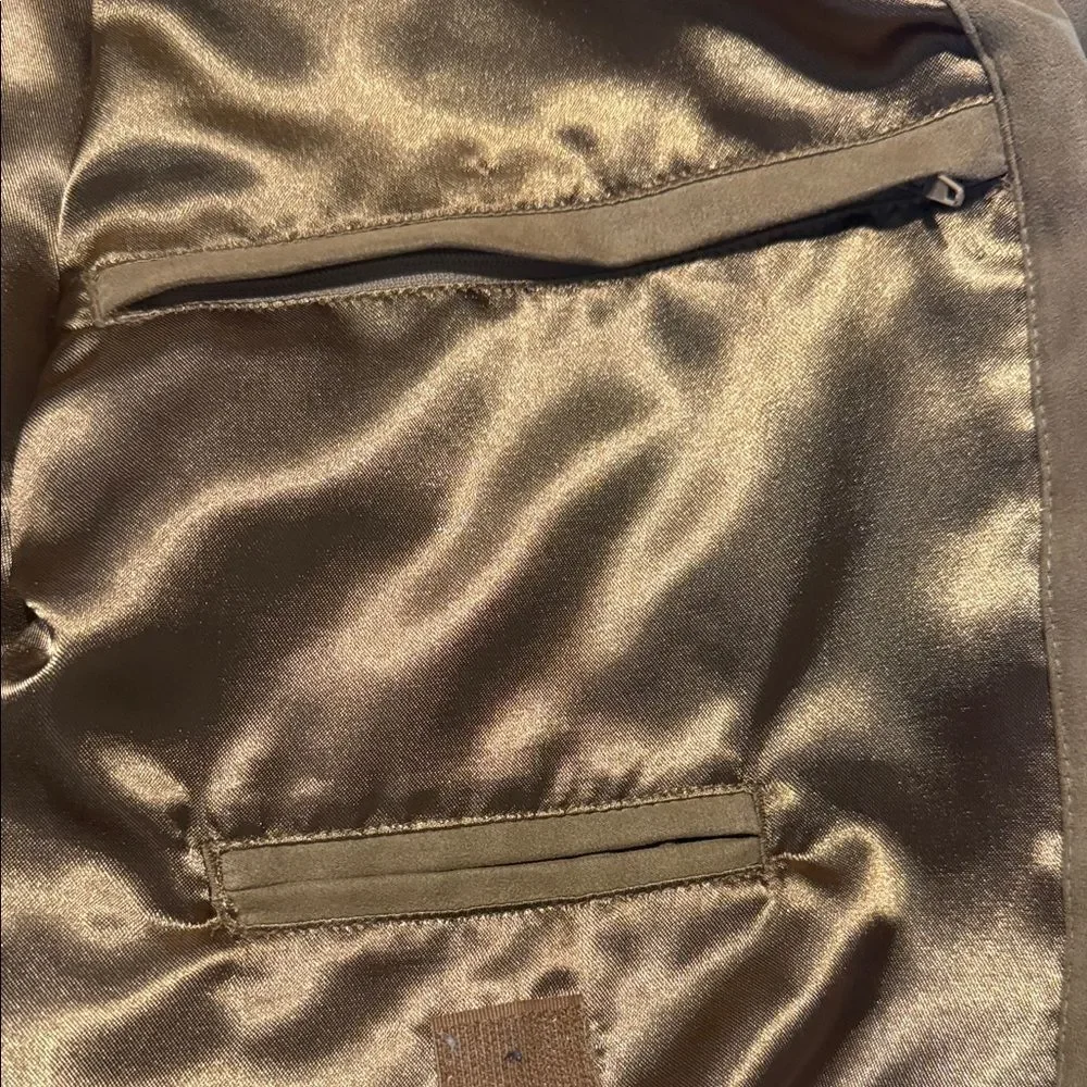Brown Suede Jacket - Picture 9 of 14